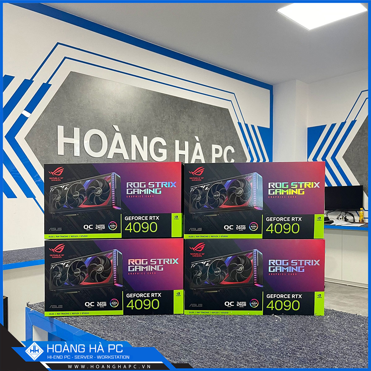 VGA Asus ROG STRIX RTX 4090 O24G GAMING (24GB GDDR6X, 384-bit, HDMI +DP, 1 x 16-pin)-2
