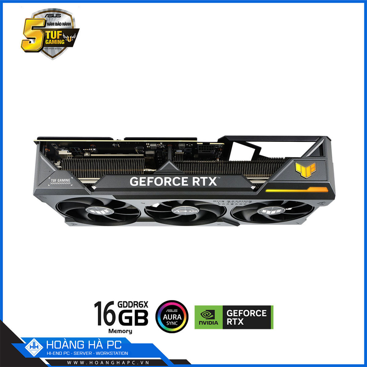 VGA ASUS TUF RTX 4080 SUPER 16GB GDDR6X (256-bit, HDMI + DP, 1 x 16-pin)-6