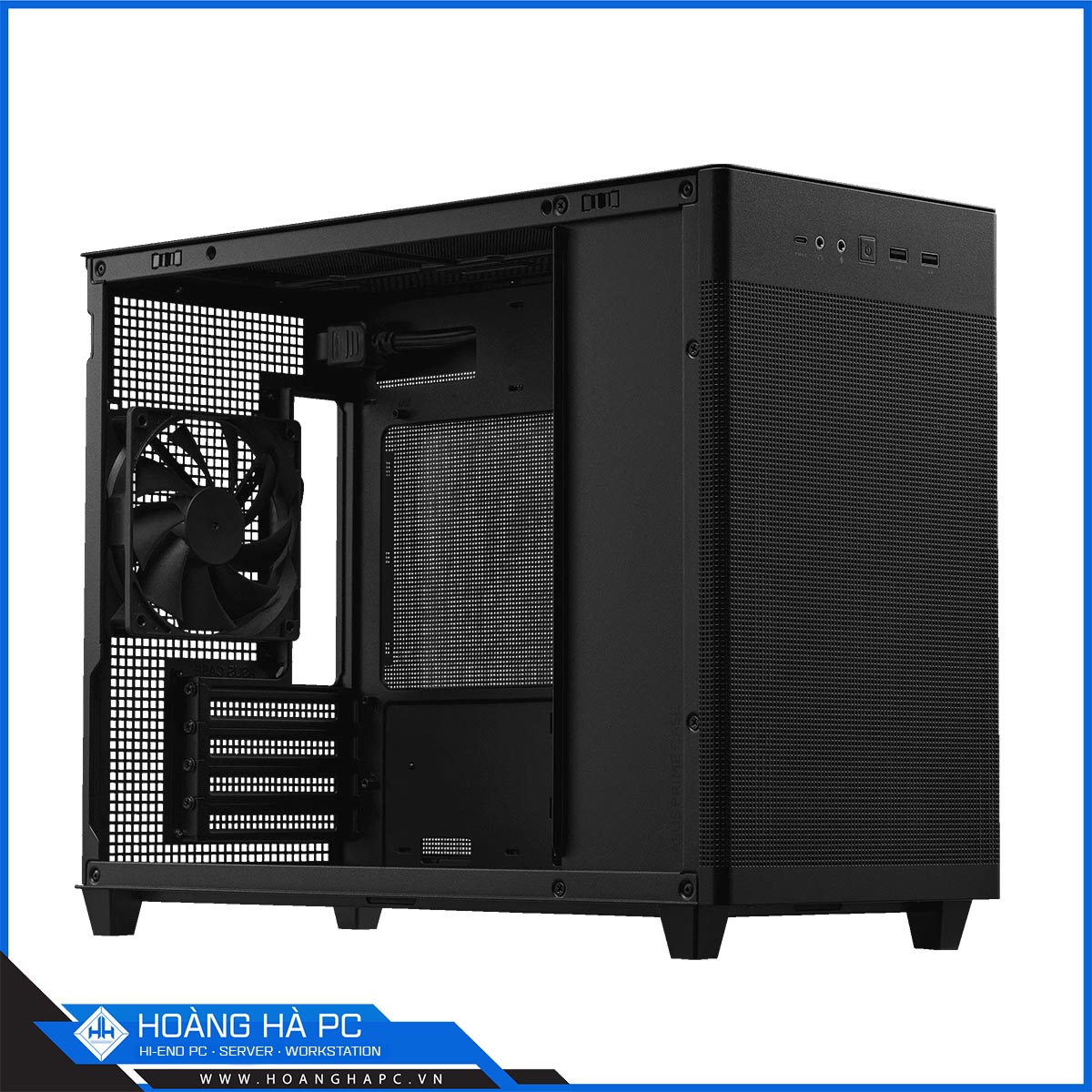 Vỏ case ASUS Prime AP201 CASE MESH Black (Mini Tower/Màu Đen)-3