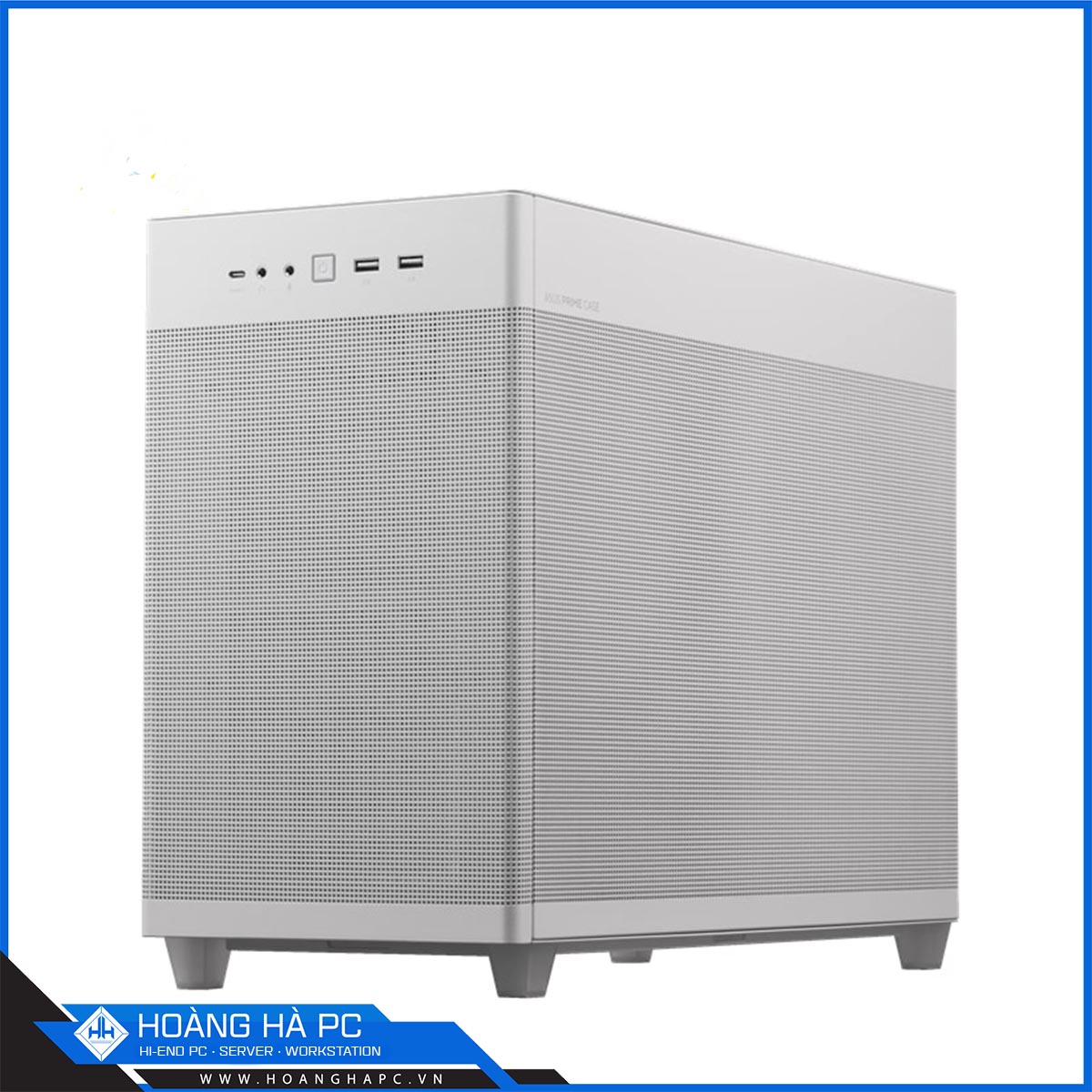 Vỏ case ASUS Prime AP201 CASE MESH White (Mini Tower/Màu Trắng)-4