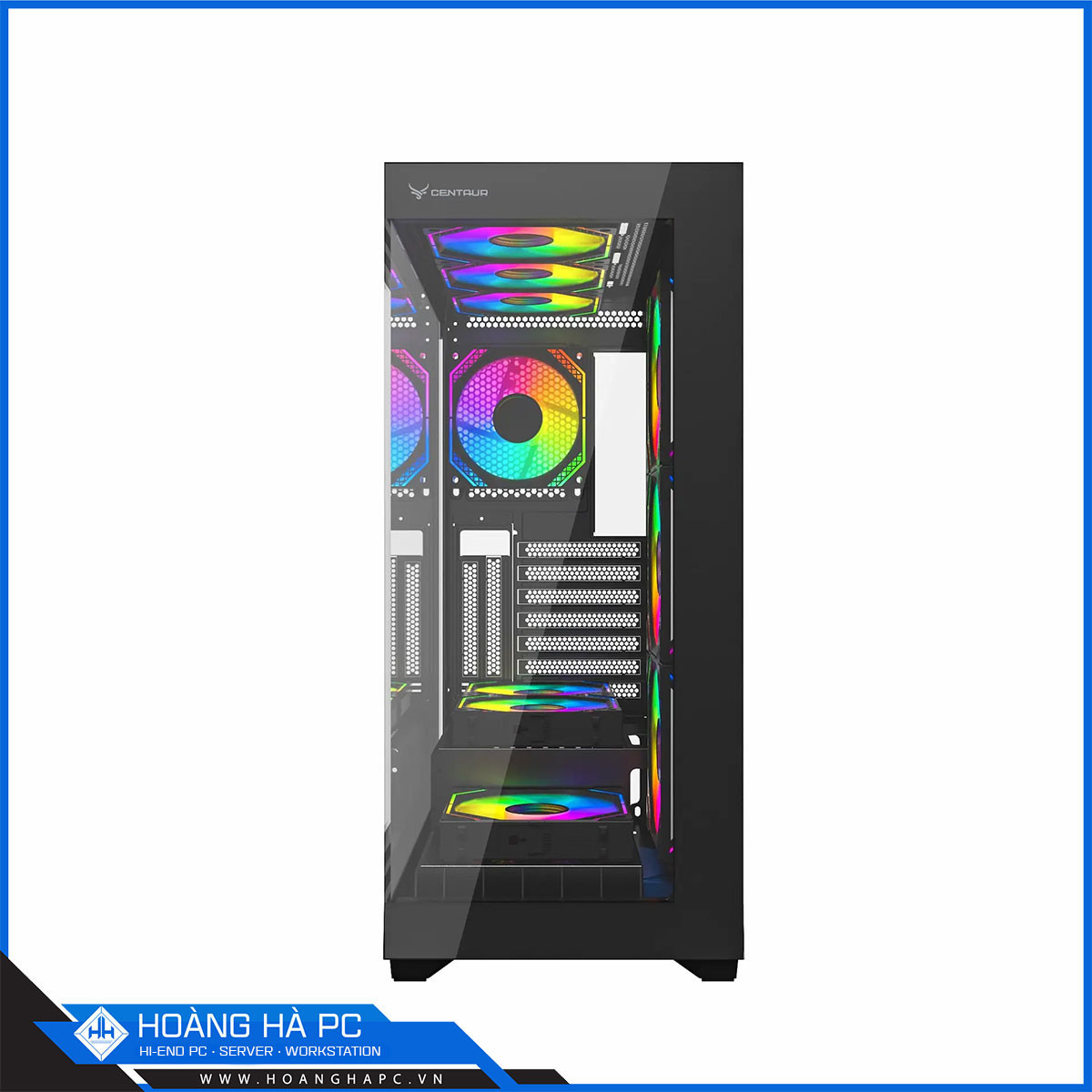 Vỏ case Centaur CT-Nova (Mid Tower/Màu Đen) - No Fan-5