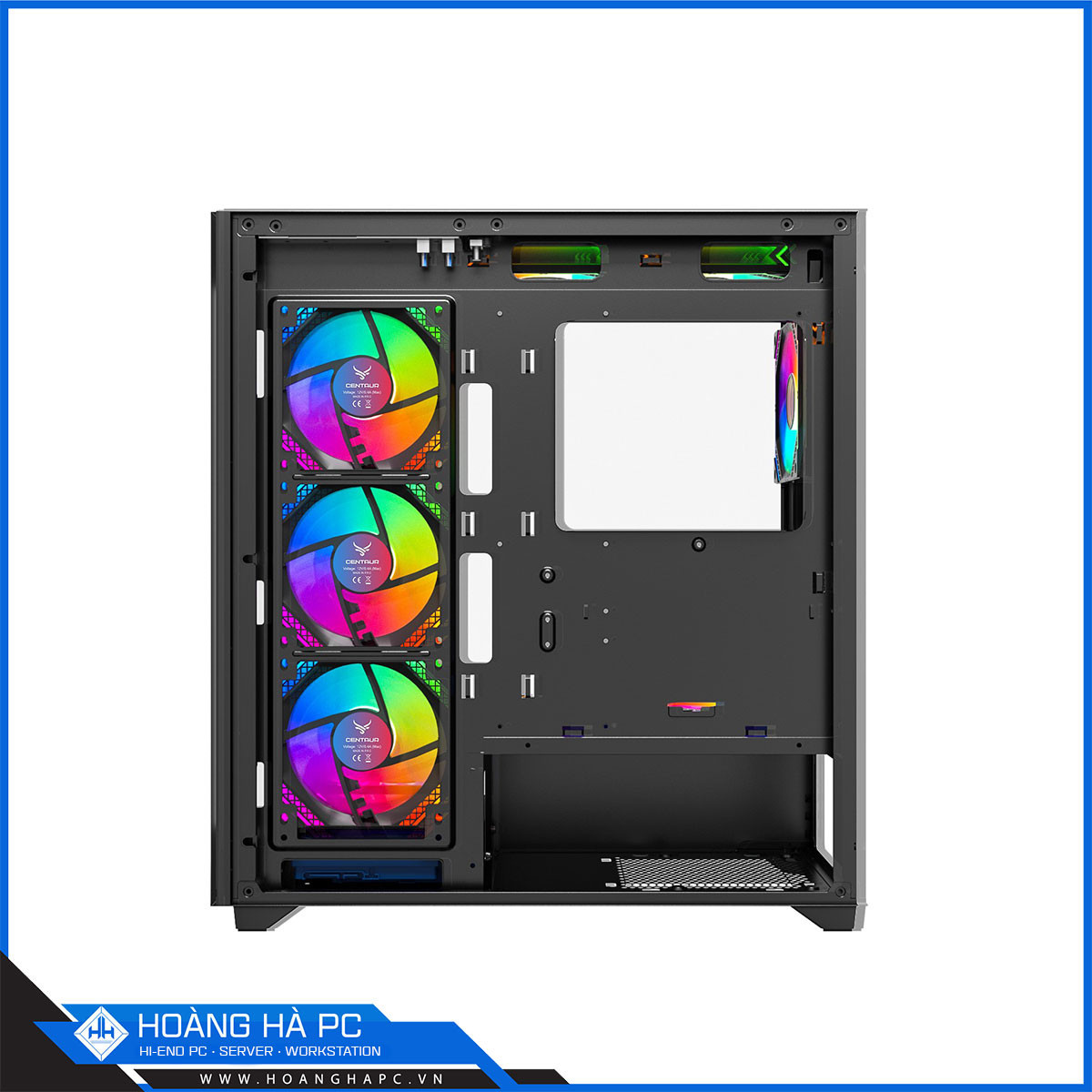 Vỏ case Centaur CT-Nova (Mid Tower/Màu Đen) - No Fan-3