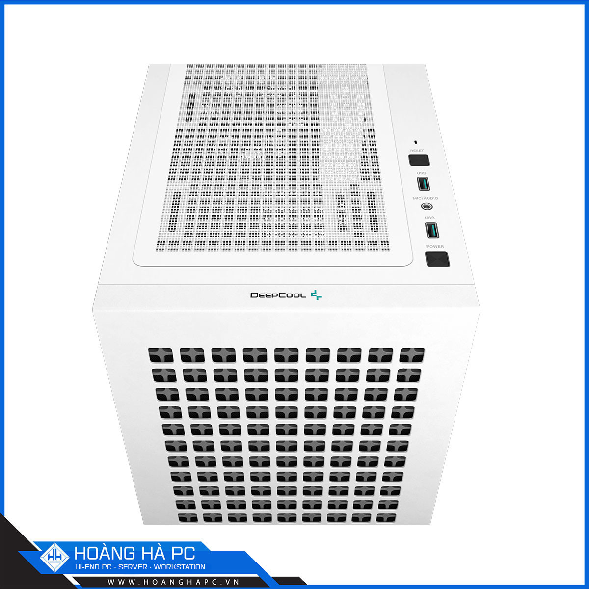 Vỏ case Deepcool CH370WH White - 1 FAN (Mini Tower/ Màu Trắng)-7
