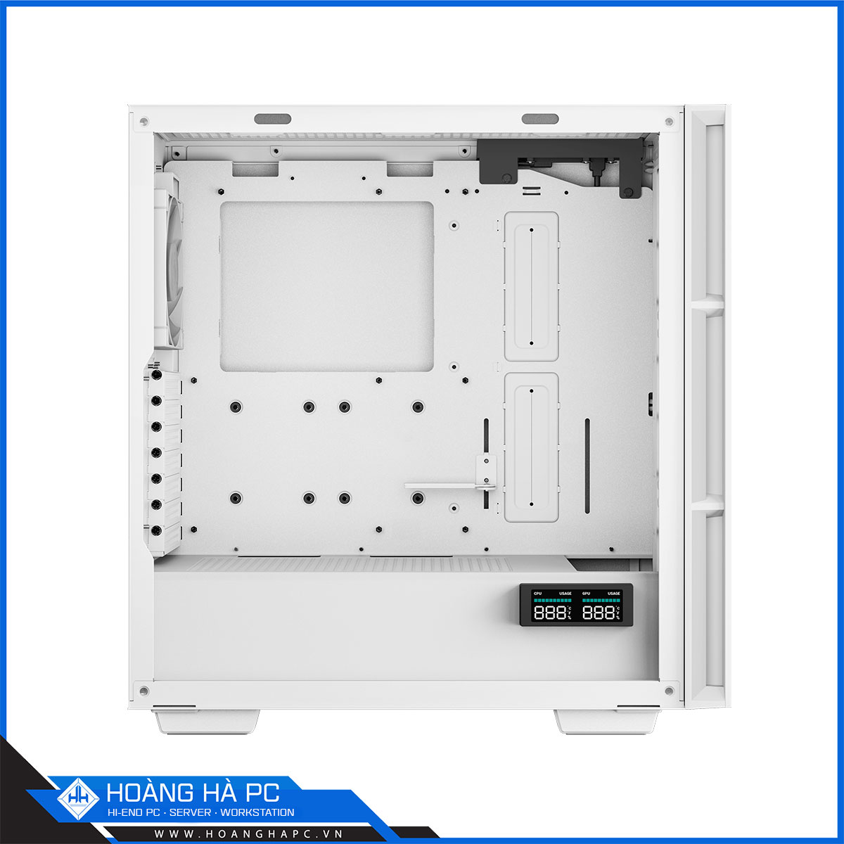 Vỏ case Deepcool CH560 DIGITAL WH White - 4 FAN ARGB-3
