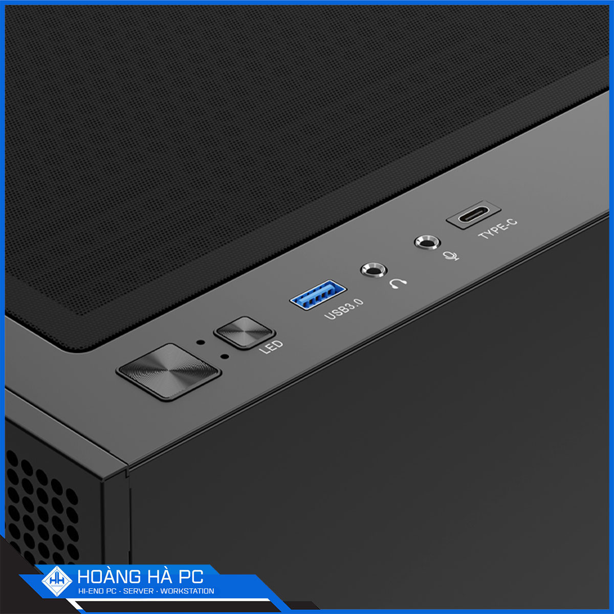 Vỏ Case Gamdias TALOS E3 MESH ELITE BLACK - 3 FAN ARGB (Mid Tower/ Màu Đen)-7