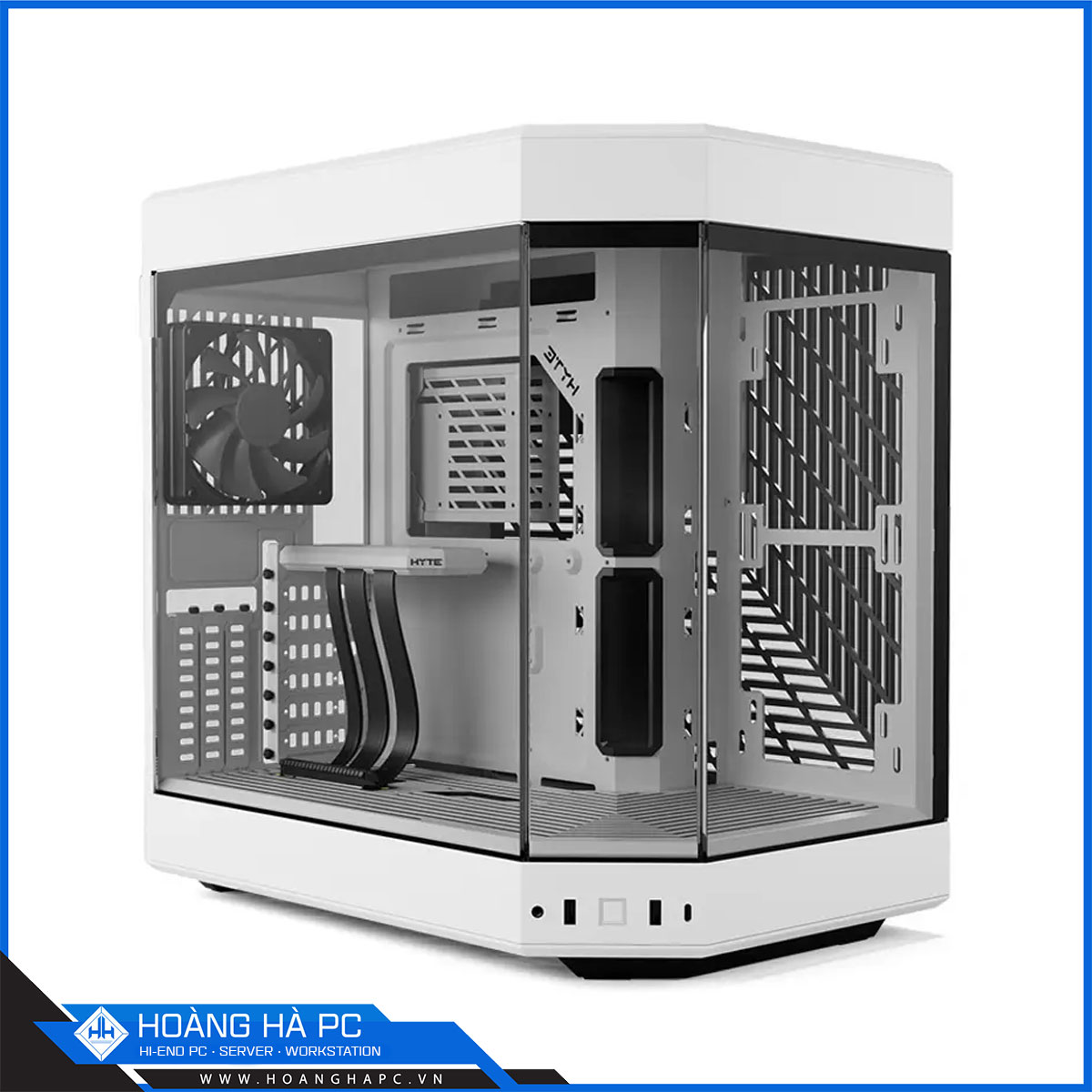 Vỏ case Hyte Y60 Snow White - Mid Tower ATX-5