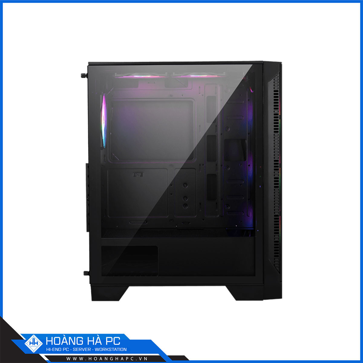 Vỏ case MSI MAG FORGE 120A AIRFLOW 6 FAN RGB (Mid Tower/ Màu Đen)-3