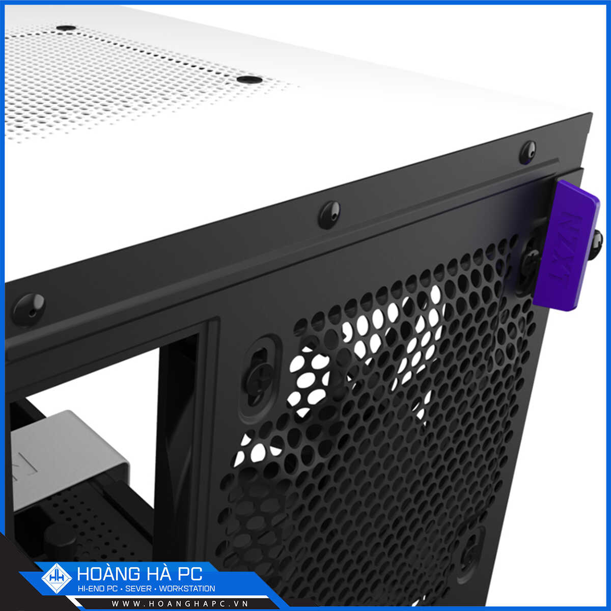 Vỏ Case NZXT H210 (Mini Tower/Màu Trắng)-8