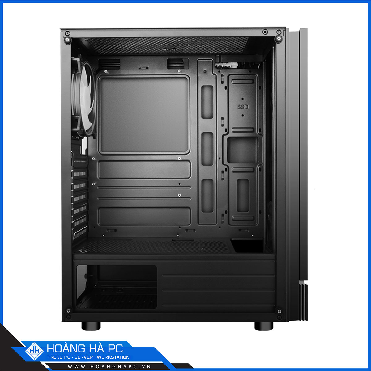 Vỏ case SAMA 3301 3 FAN ARGB (Mid Tower/Màu Đen)-4