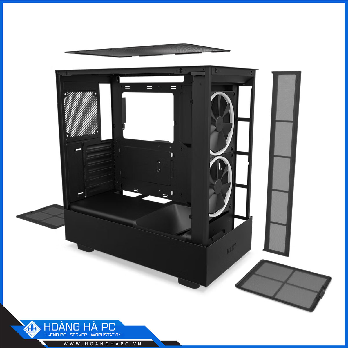 Vỏ máy tính NZXT H5 Elite Black (CC-H51EB-01) (Mid Tower/Màu Đen)-2