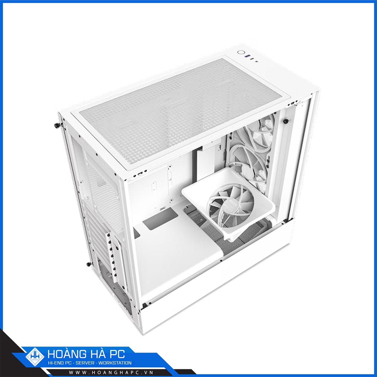 Vỏ máy tính NZXT H5 Elite White (CC-H51EW-01) (Mid Tower/Màu Trắng)-5