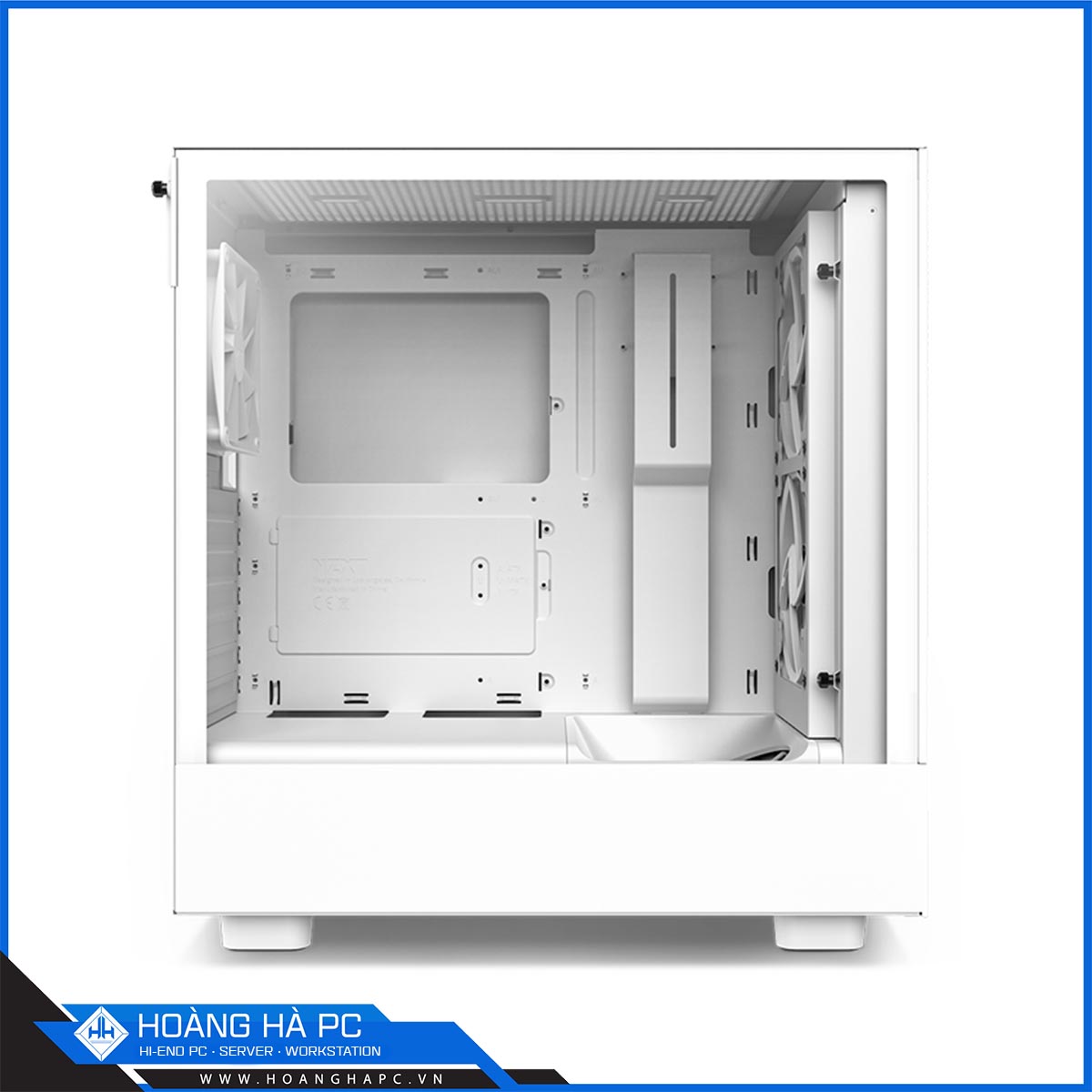 Vỏ máy tính NZXT H5 Flow White (Mid Tower/Màu Trắng)-3