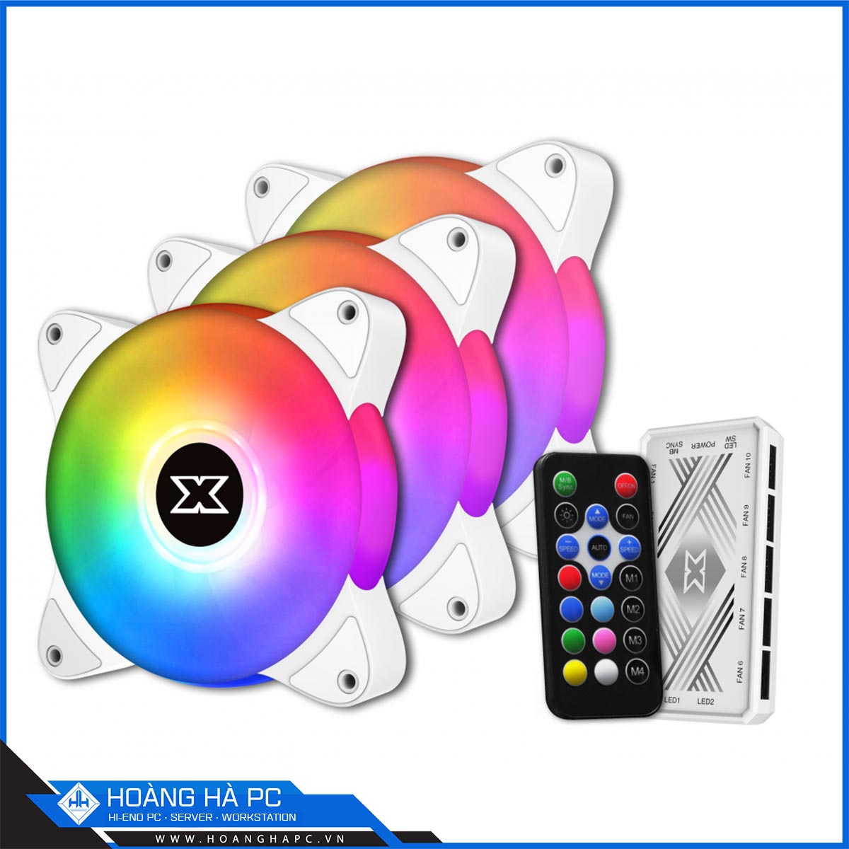 Fan Xigmatek Galaxy III Essential - BX120 ARCTIC ARGB-3